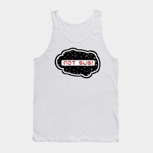 Red Not Sus! (Variant - Other colors in collection in shop) Tank Top